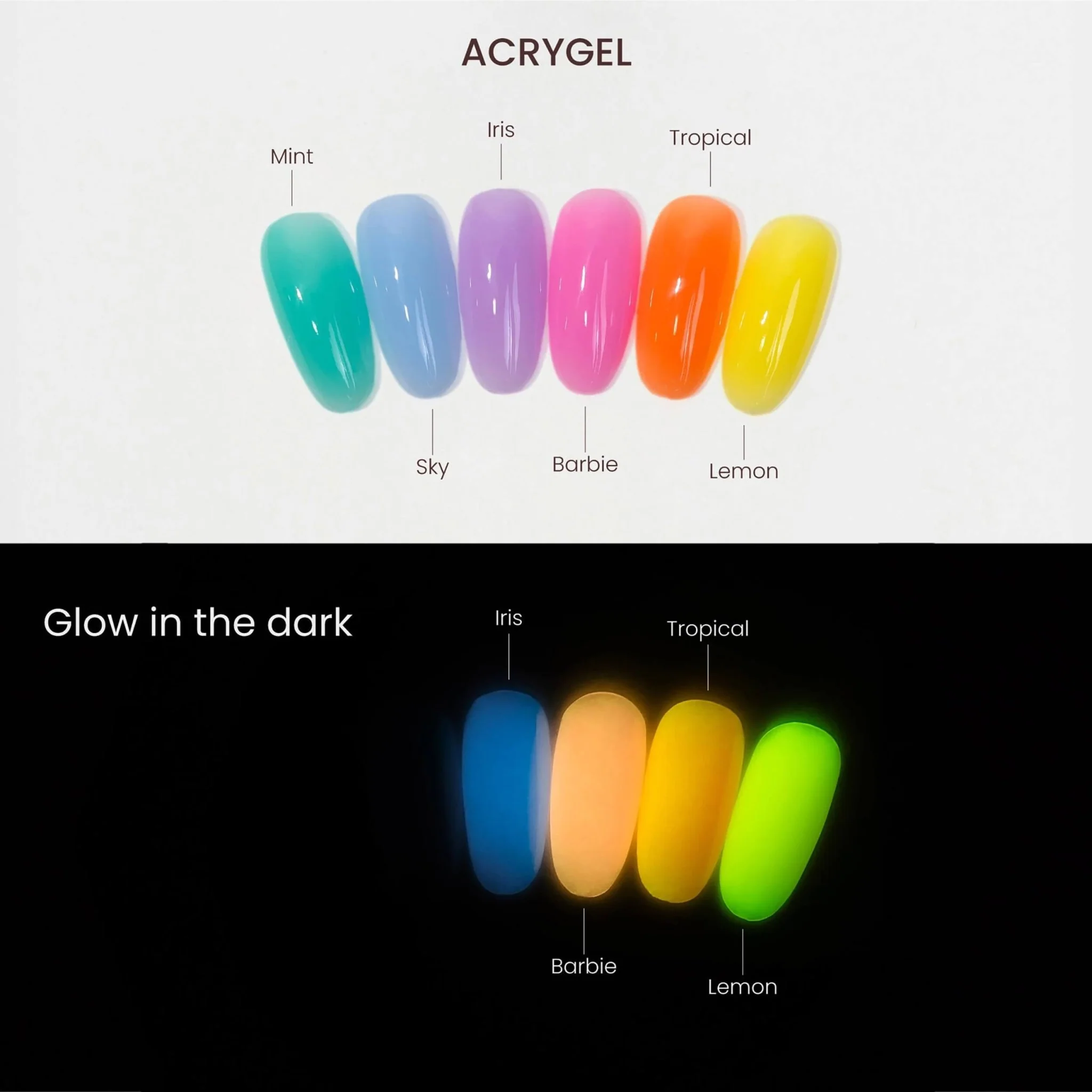 Acrygel Iris - Glow in the Dark 15 gr - Image 3