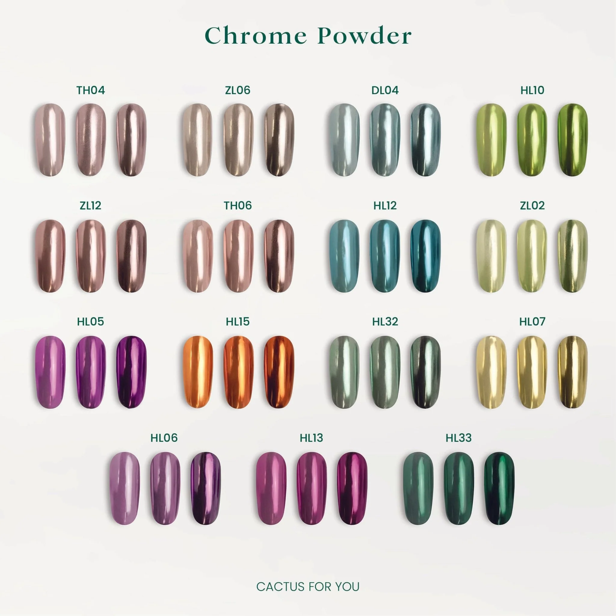 Chrome Powder effetto metallizzato HL12 - Image 3
