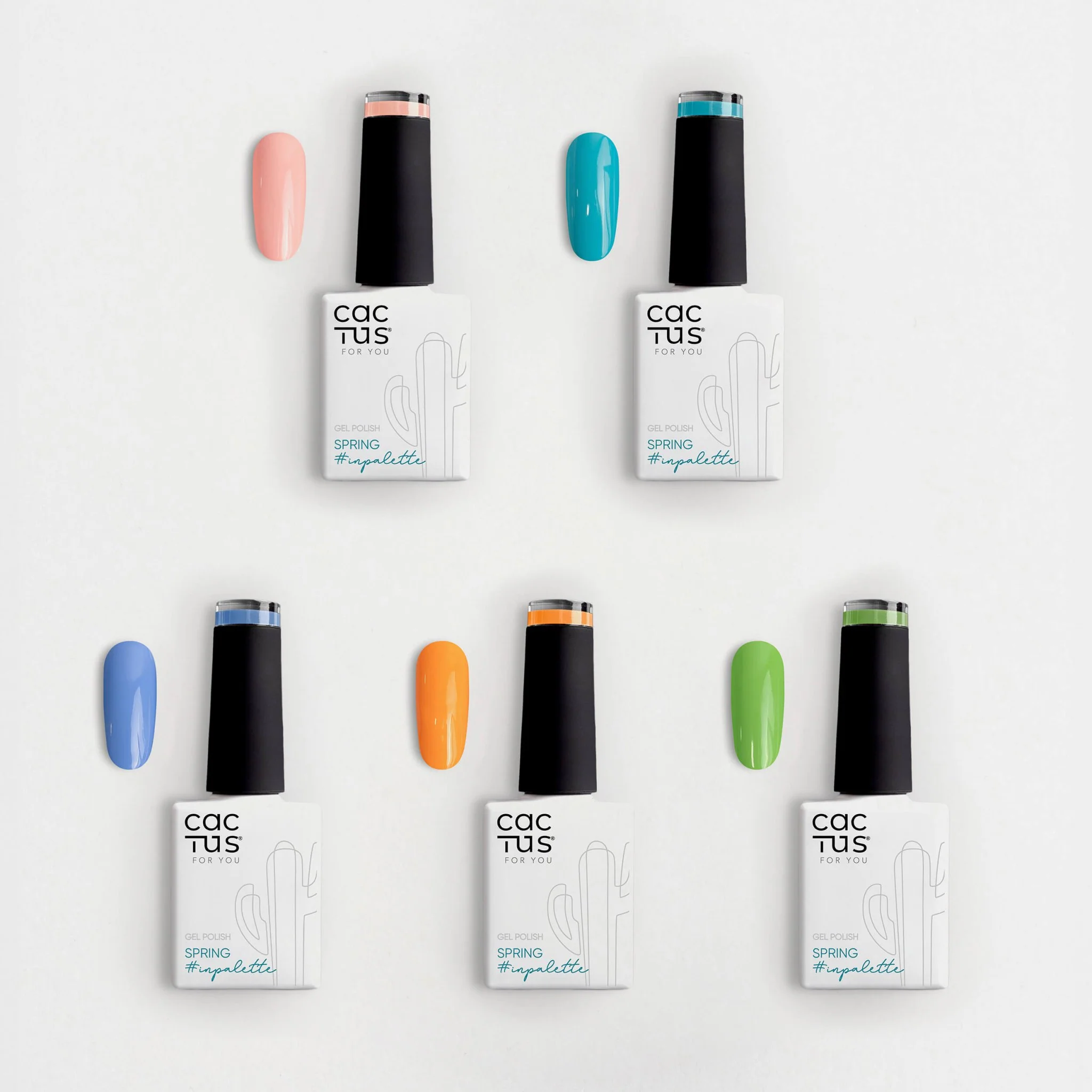 Collezione 5 Smalti Spring P1-P5