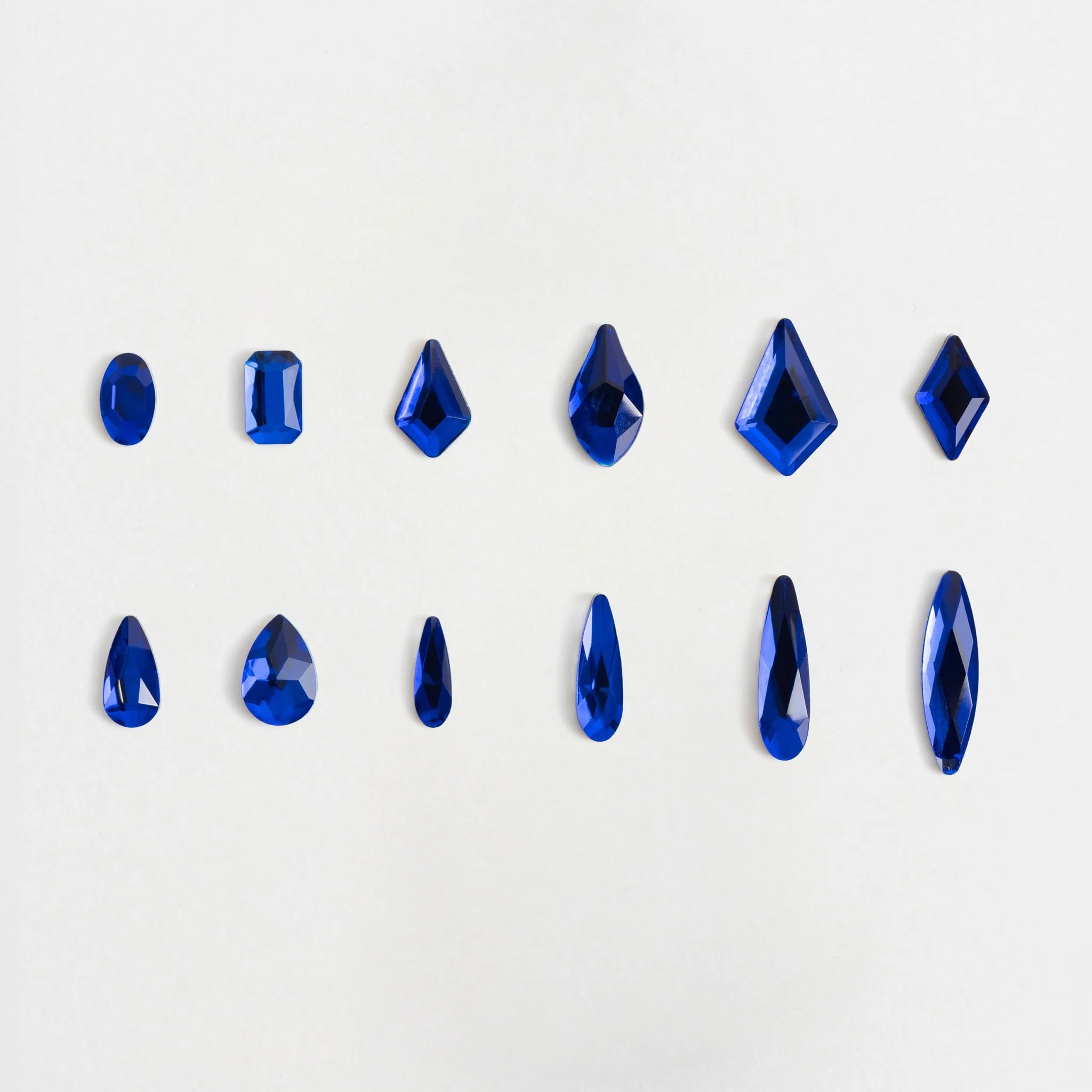 Cristalli Blu per unghie