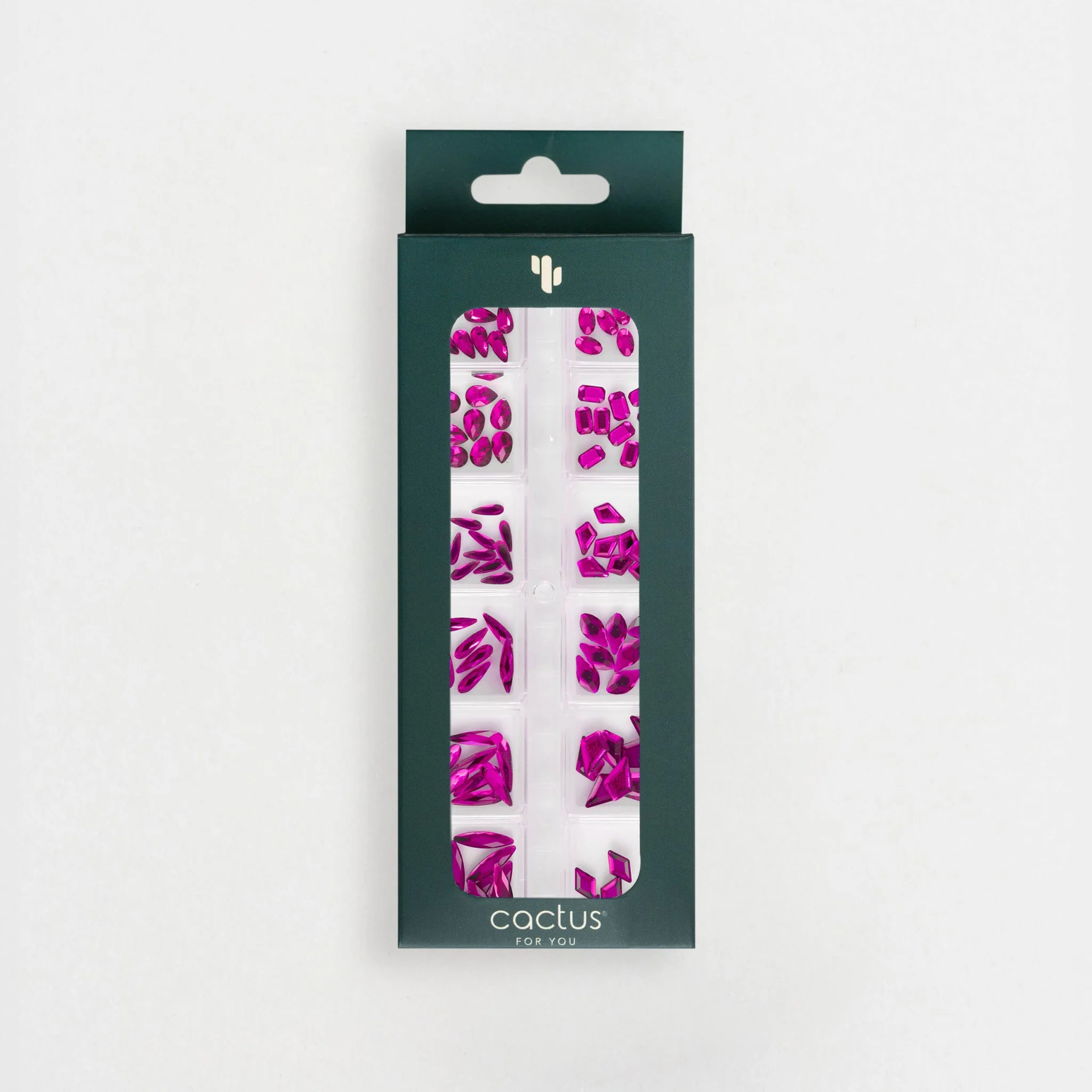 Cristalli Fuxia per unghie - Image 3