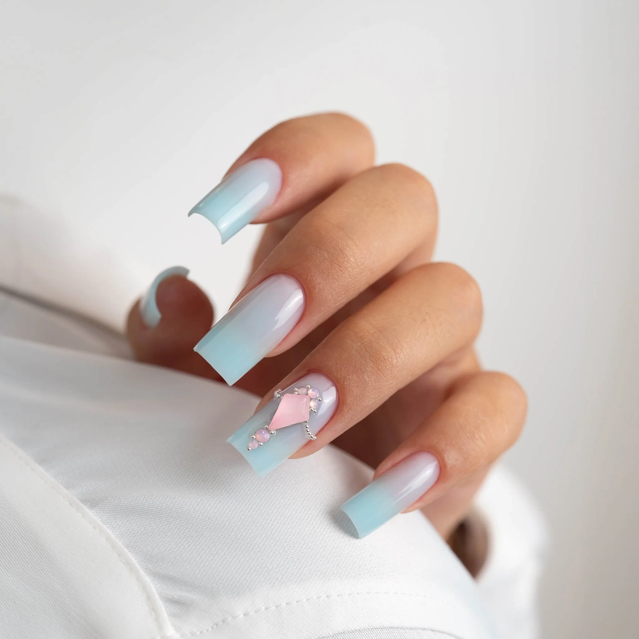 Cristalli Rosa Opal per unghie - Image 5