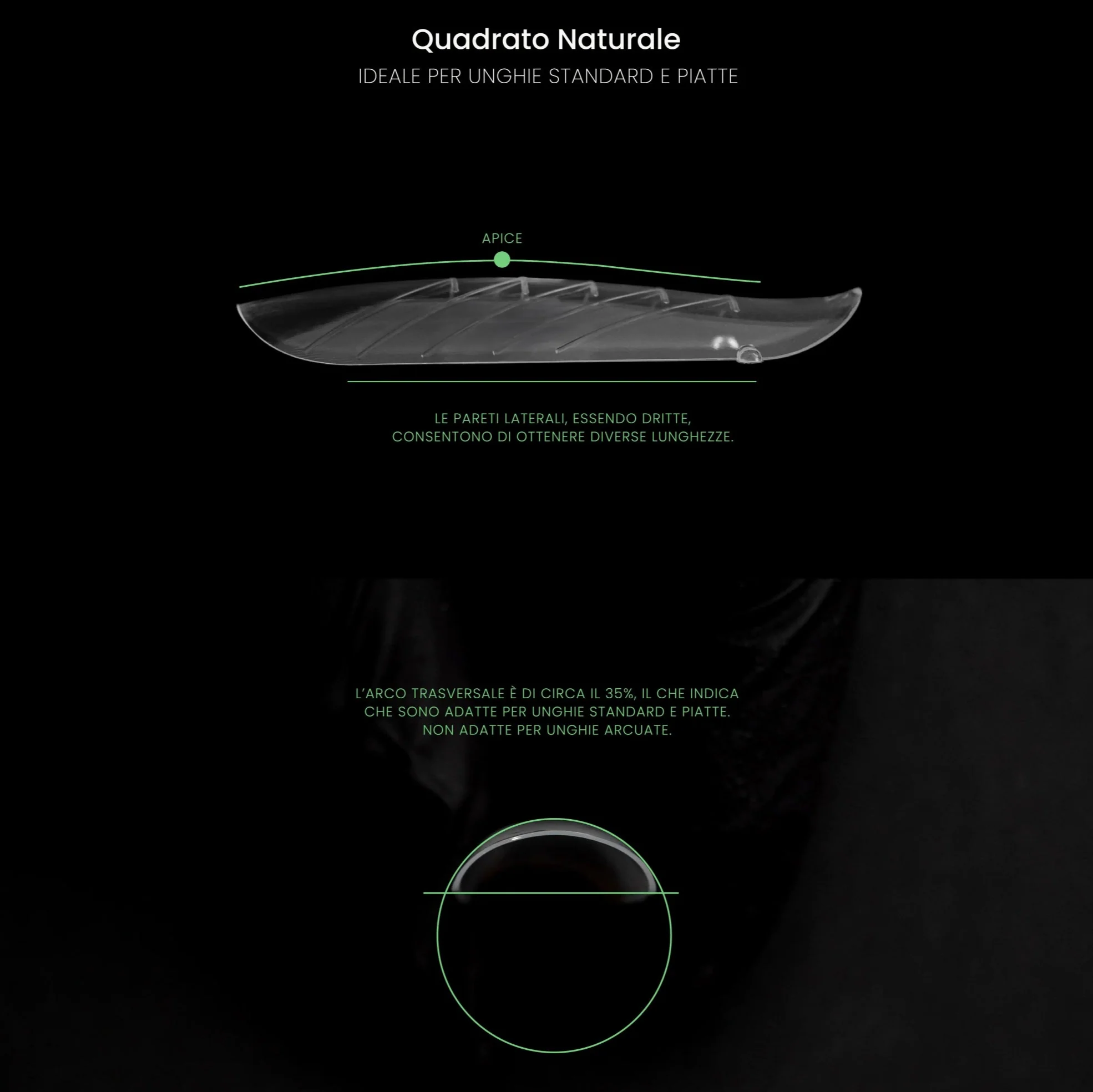 Dual Form Quadrato Naturale - 120 pcs - Image 3