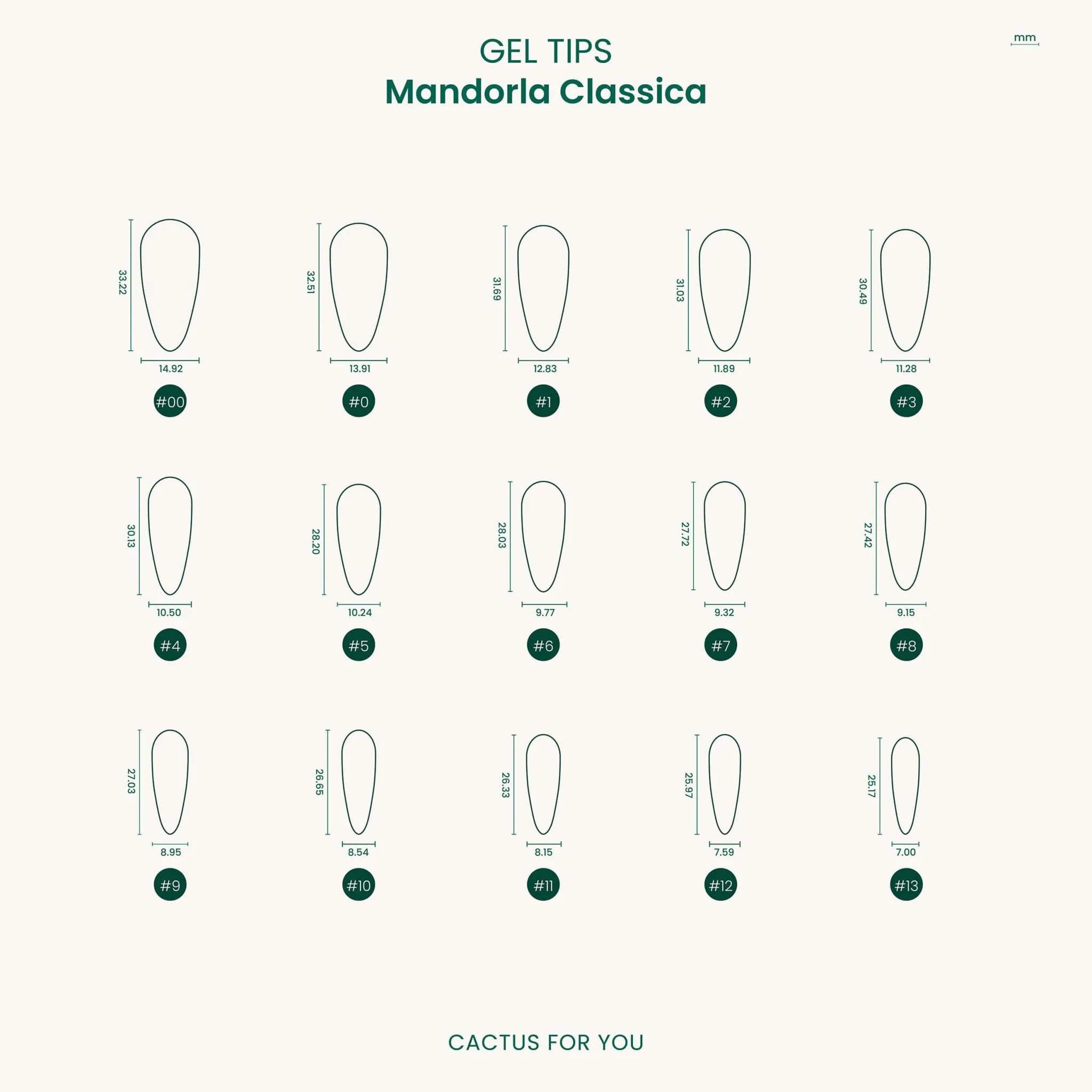 Gel Tips Mandorla - 600 pcs - Image 6