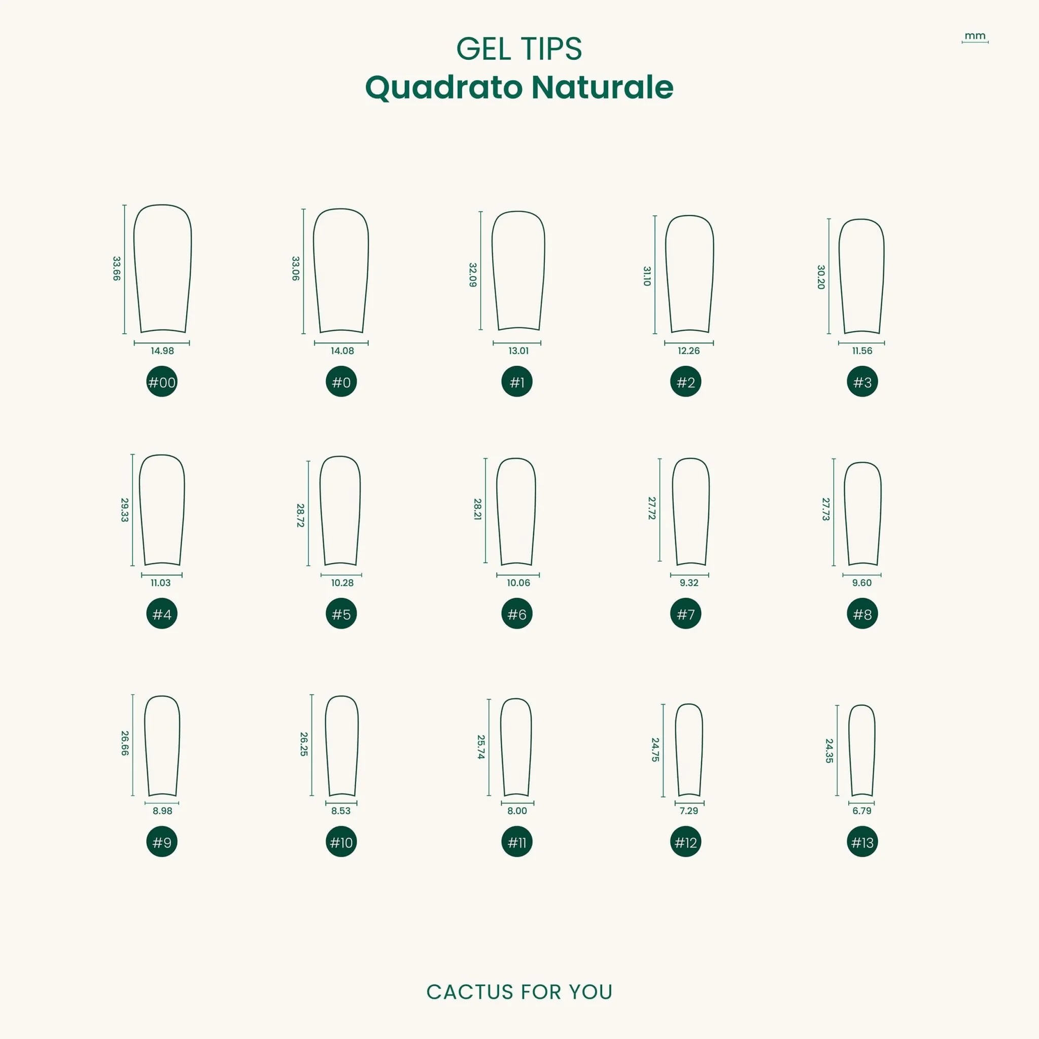 Gel Tips Quadrato - 600 pcs - Image 6