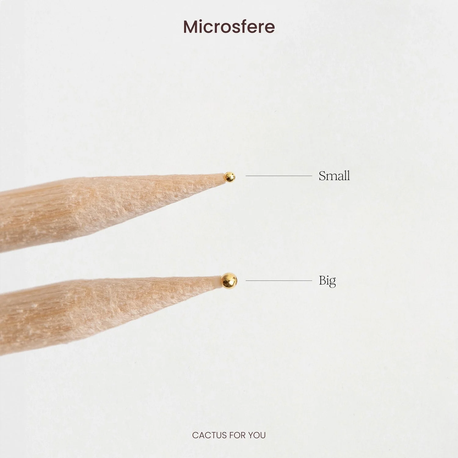 Microsfere Oro Small per nail art - Image 3
