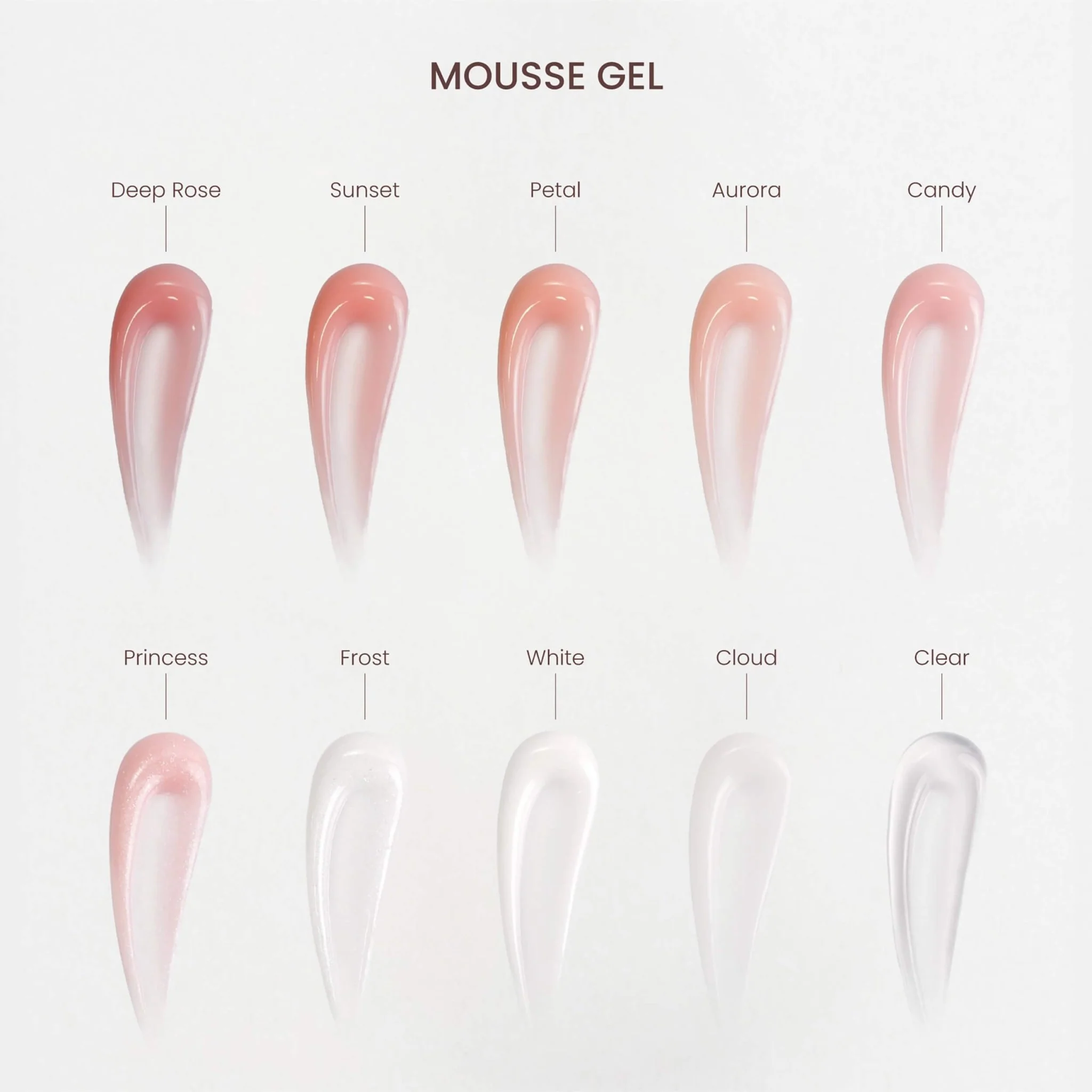 Mousse Builder Gel Cloud (con Fibre di Vetro) - Image 3