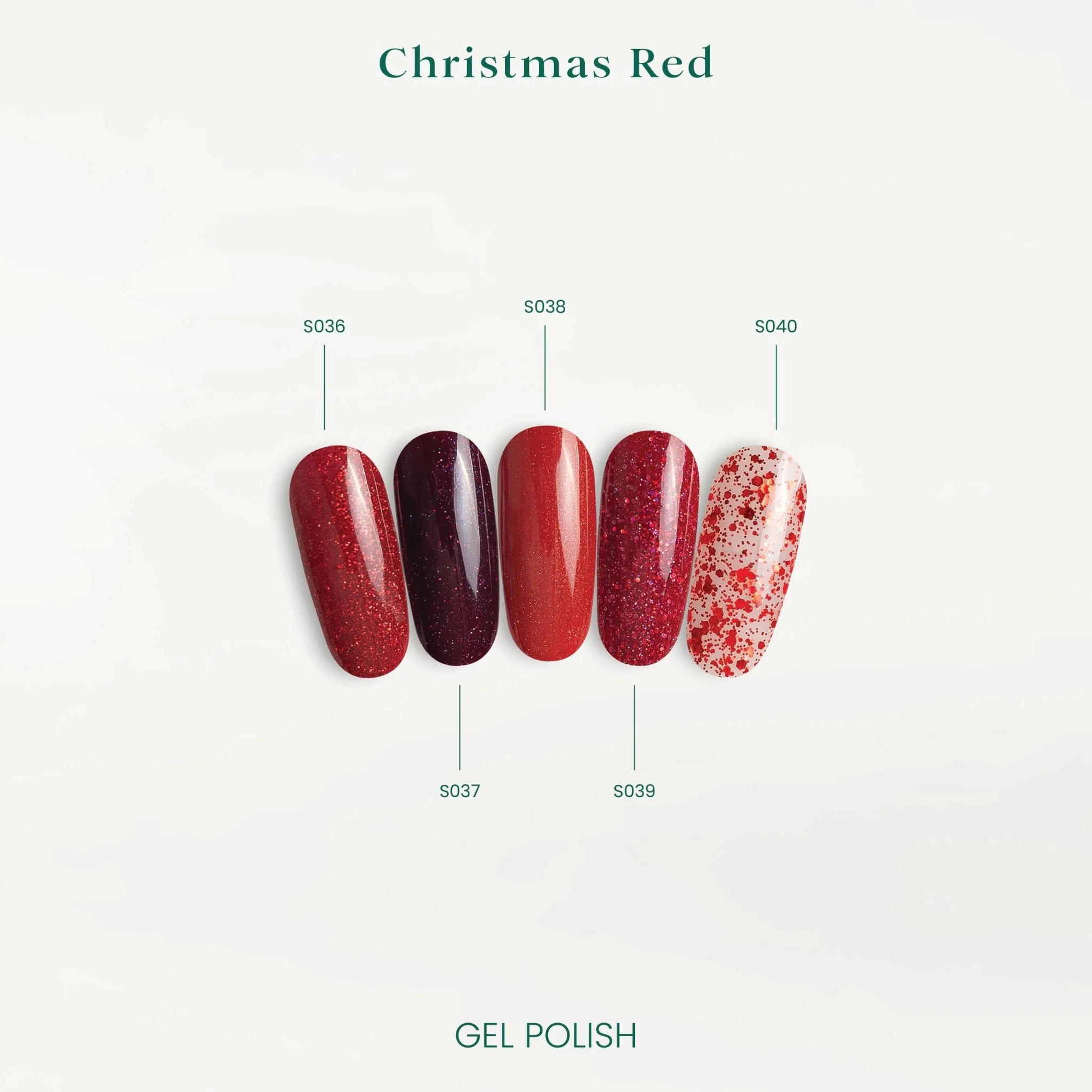 Smalto Semipermanente Christmas Red S036 - Image 3