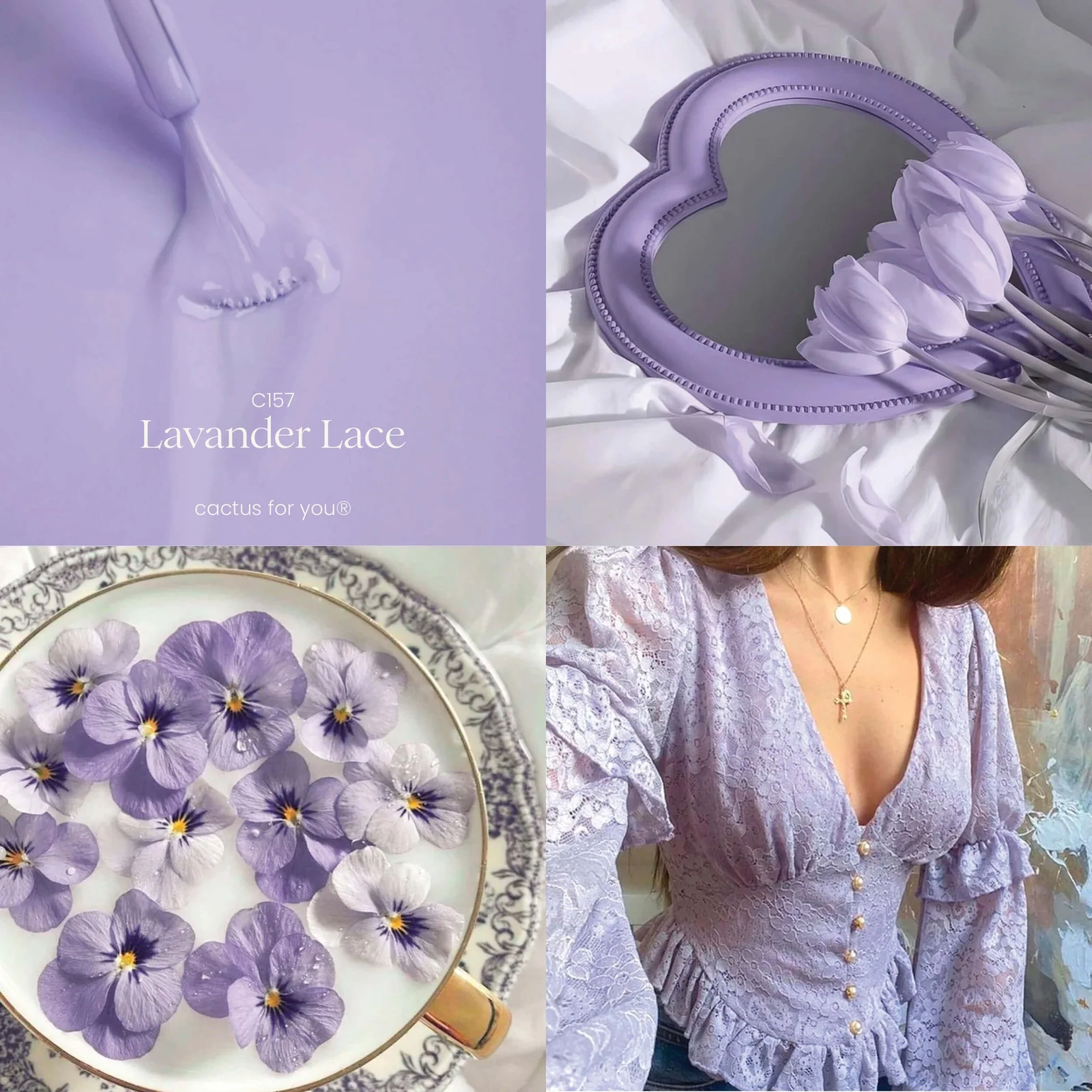 Smalto Semipermanente Lavender Lace - C162 - Image 4