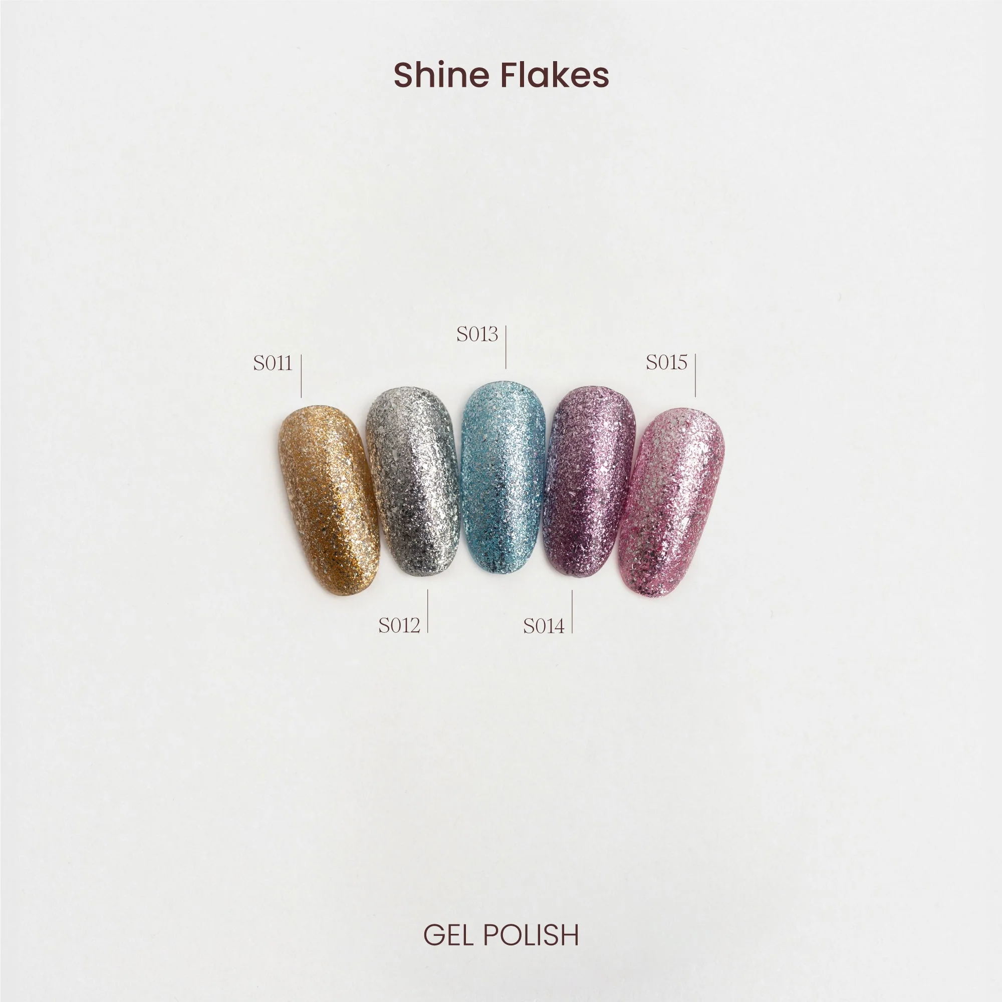 Smalto Semipermanente Shine Flakes S015 - Image 3