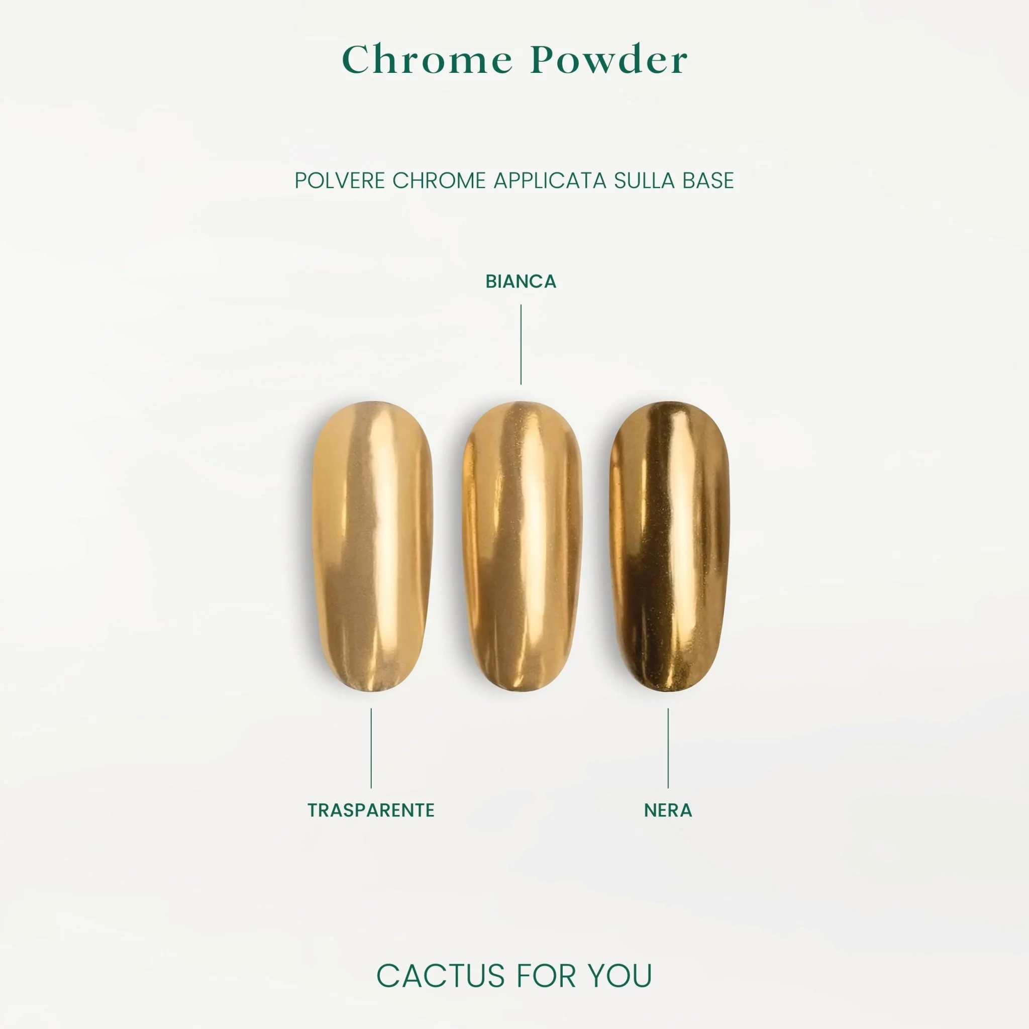 Chrome Powder effetto metallizzato TH05 - Image 2
