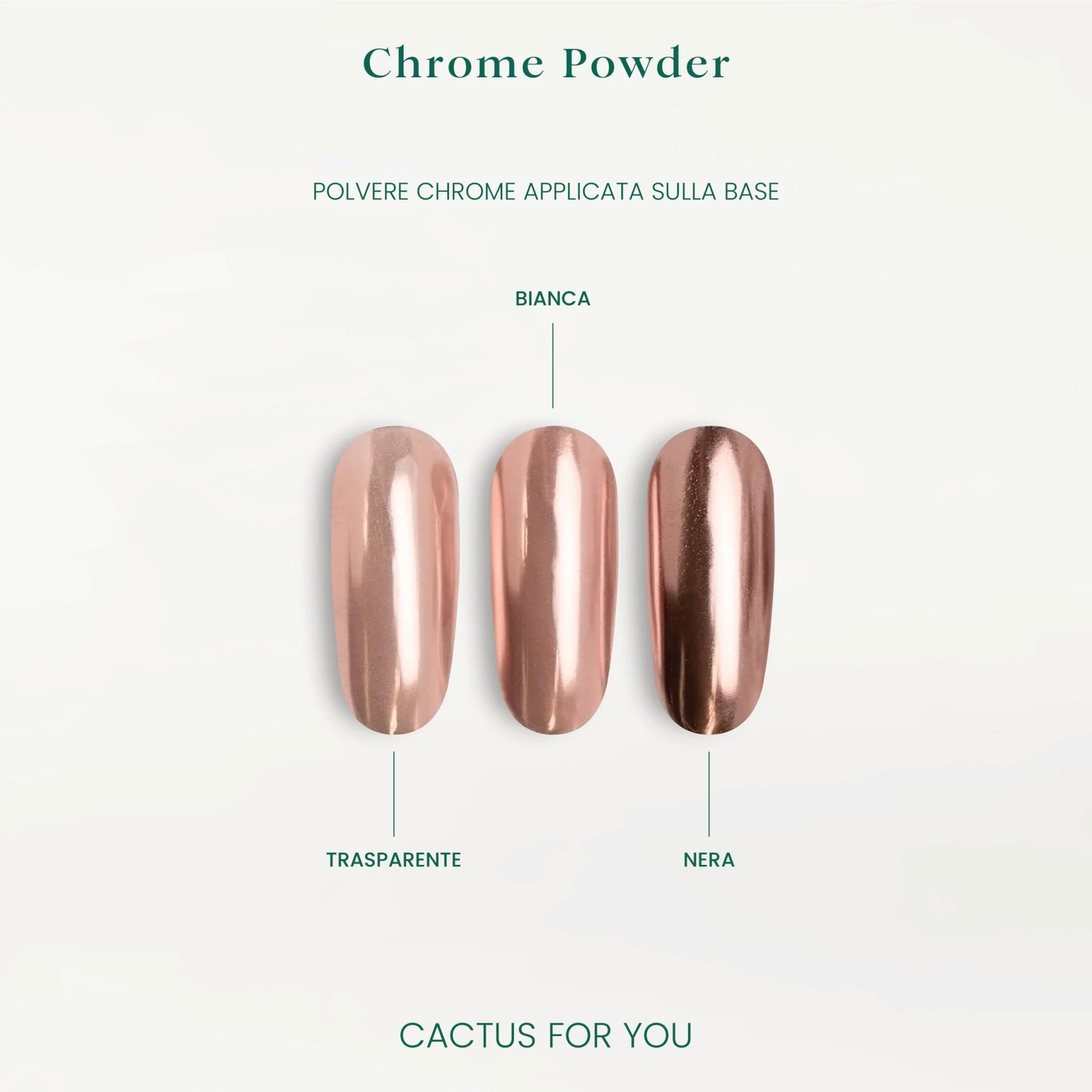 Chrome Powder effetto metallizzato TH06 - Image 2